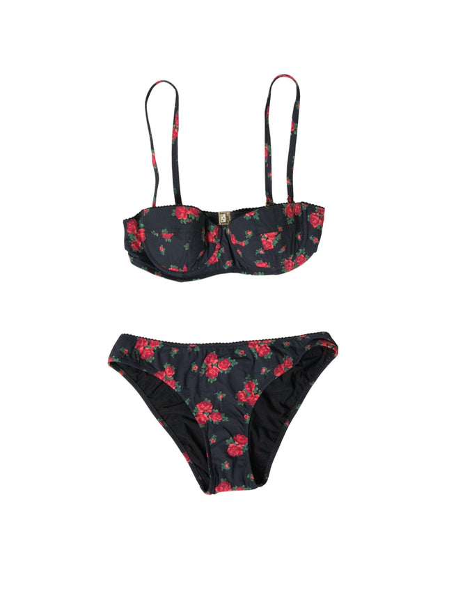 Dolce & Gabbana Roses Two Piece Swimwear Bikini - Ellie Belle