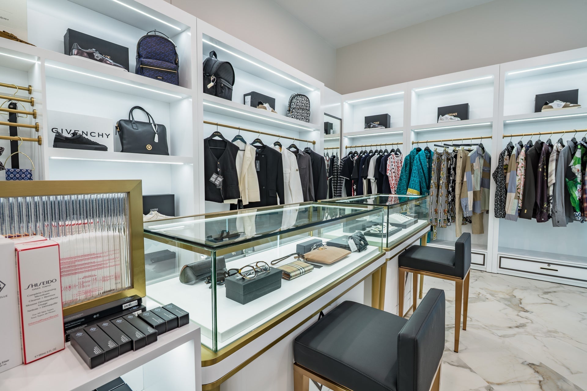 the interior display of Ellie Belle's boutique