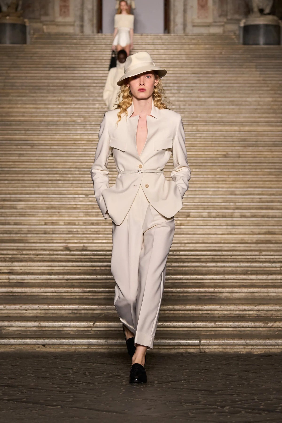 model walking Max Mara Resort 2026