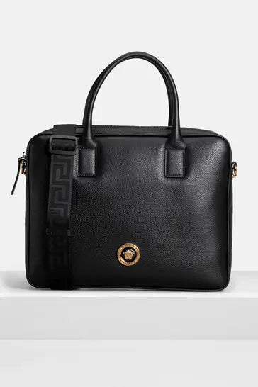 A luxury designer briefcase for men at Ellie Belle