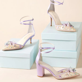 Bella Belle bridal wedding shoes at Ellie Belle in Eden Prairie, MN