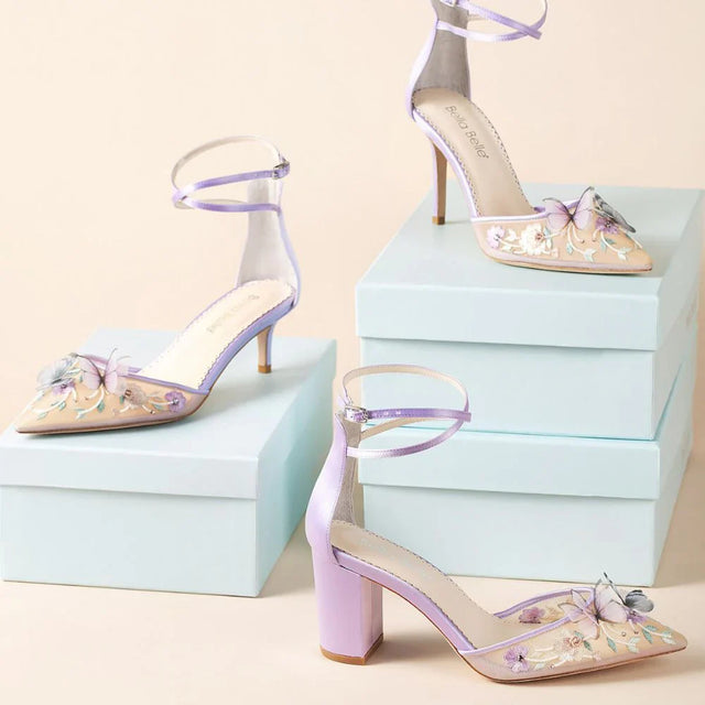 Bella Belle bridal wedding shoes at Ellie Belle in Eden Prairie, MN