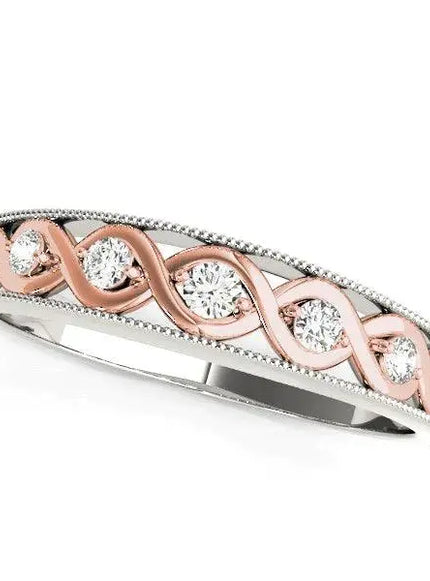 14K Gold Diamond Ring at Ellie Belle