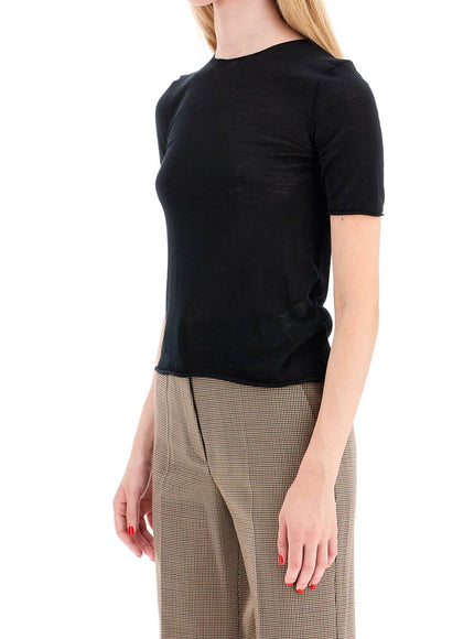 MRZ short-sleeved knit top for