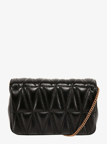 Versace Black Mini Nappa Leather Crossbody Bag