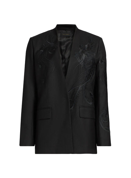 Kobi Halperin Sydney Embroidered Wool-Blend Blazer