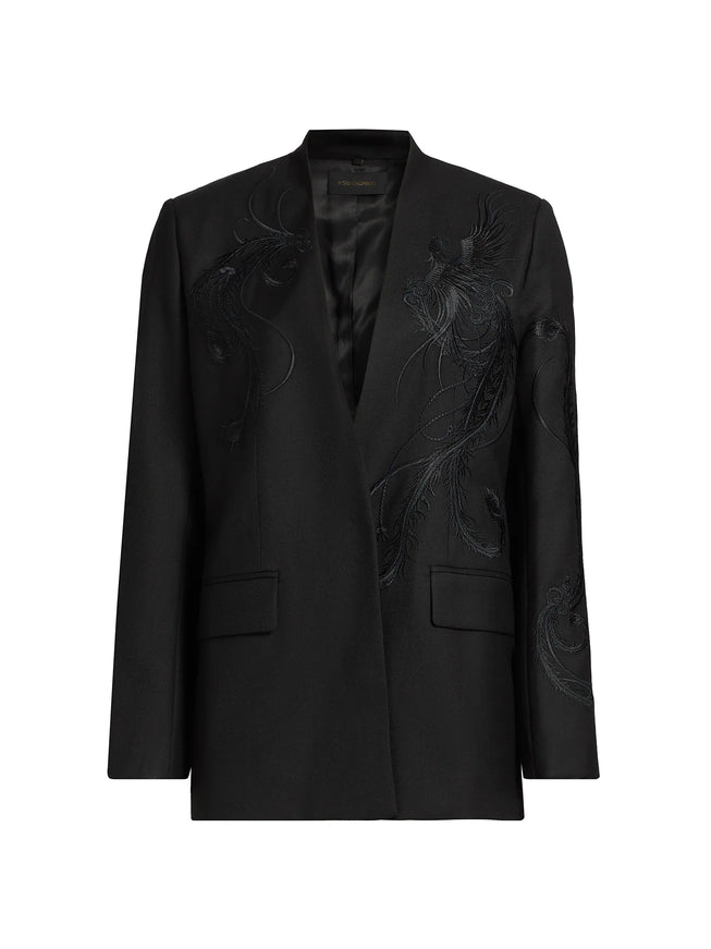 Kobi Halperin Sydney Embroidered Wool-Blend Blazer
