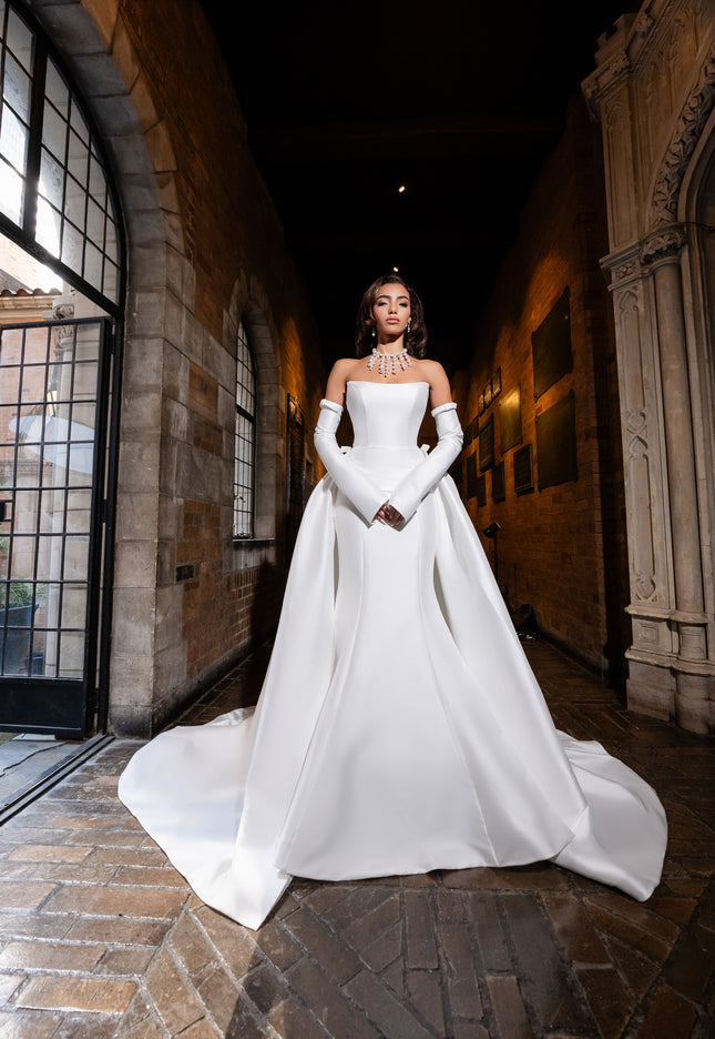 Yumi Katsura Walker Strapless Wedding Gown