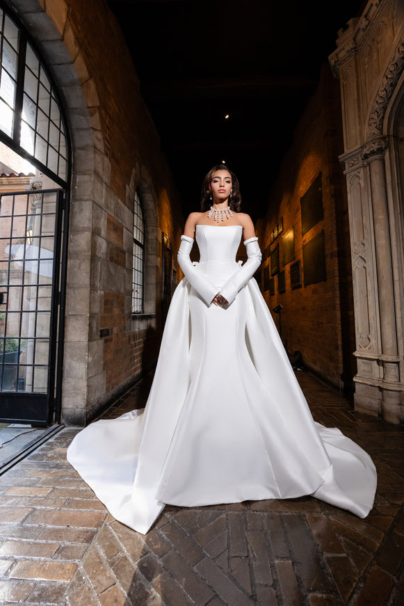 Yumi Katsura Walker Strapless Wedding Gown