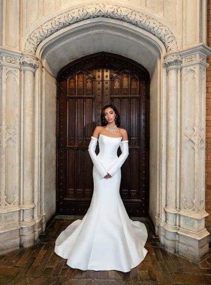 Yumi Katsura Walker Strapless Wedding Gown