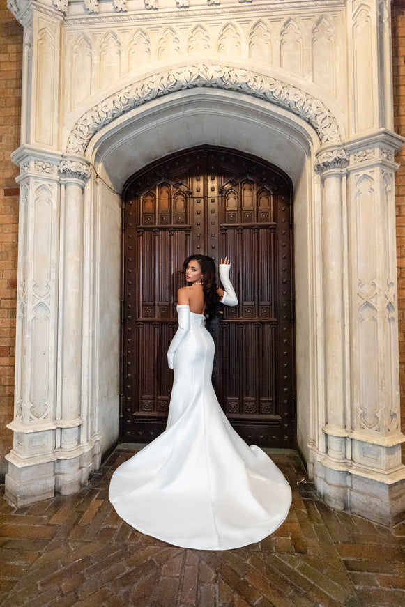 Yumi Katsura Walker Strapless Wedding Gown