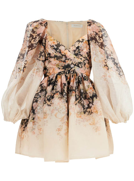 Zimmermann floral mini dress illustr