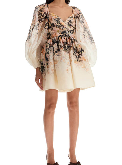 Zimmermann floral mini dress illustr