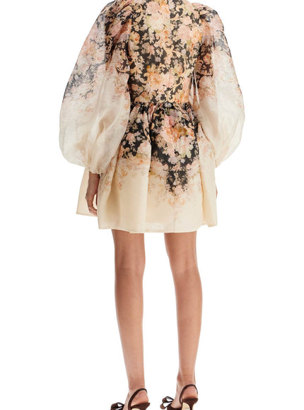 Zimmermann floral mini dress illustr