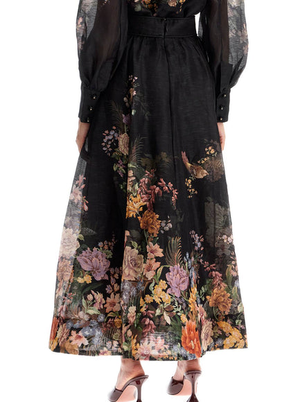 Zimmermann maxi floral skirt