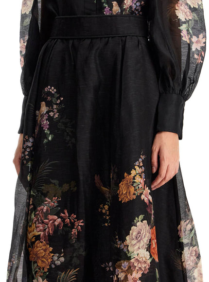 Zimmermann maxi floral skirt