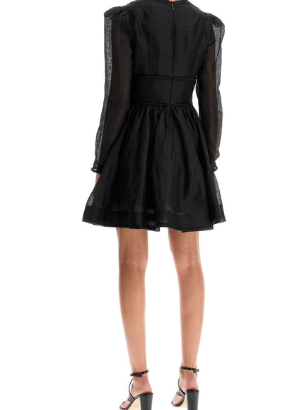 Zimmermann structured eden mini dress