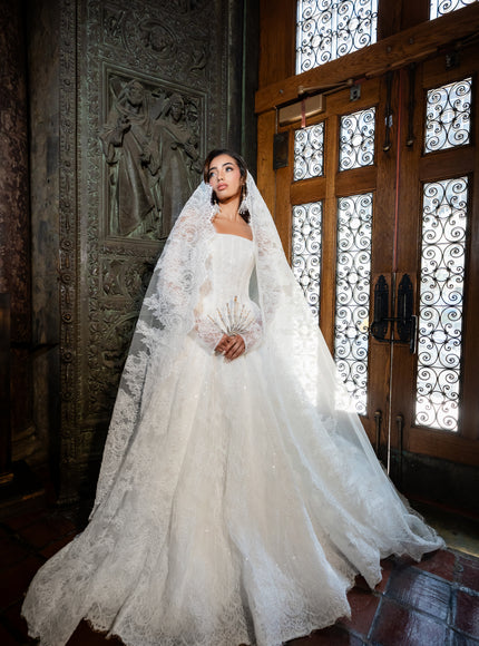 Yumi Katsura Wynter Strapless Wedding Gown