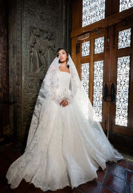 Yumi Katsura Wynter Strapless Wedding Gown