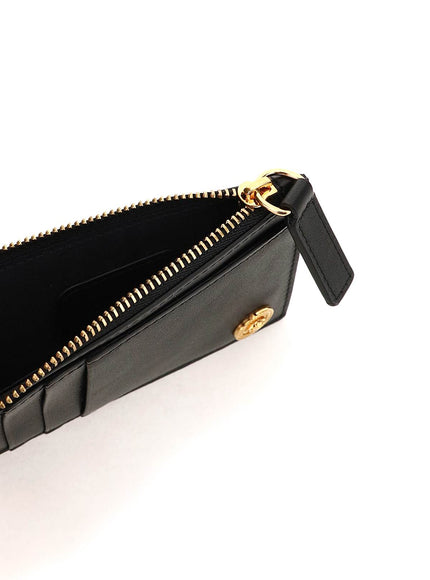 Versace medusa zipped cardholder