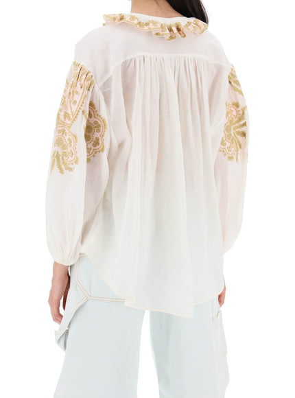 Zimmermann "ramie blouse made