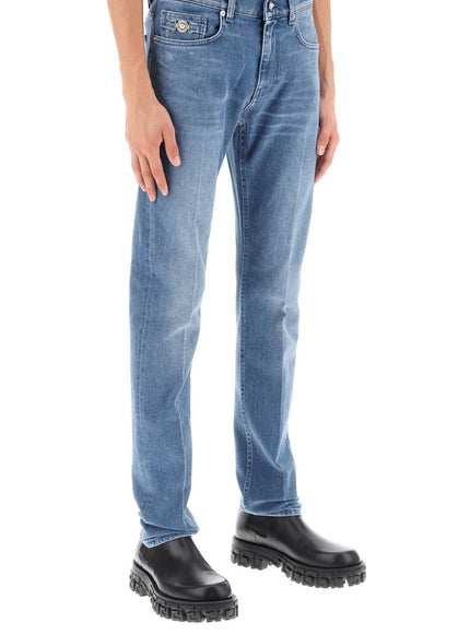 Versace stretch denim slim fit jeans