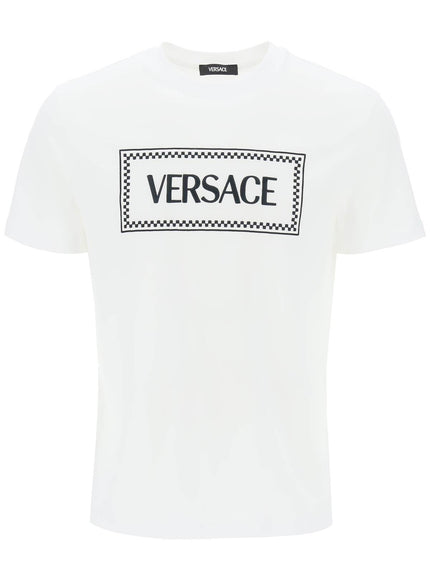 Versace embroidered logo t-shirt