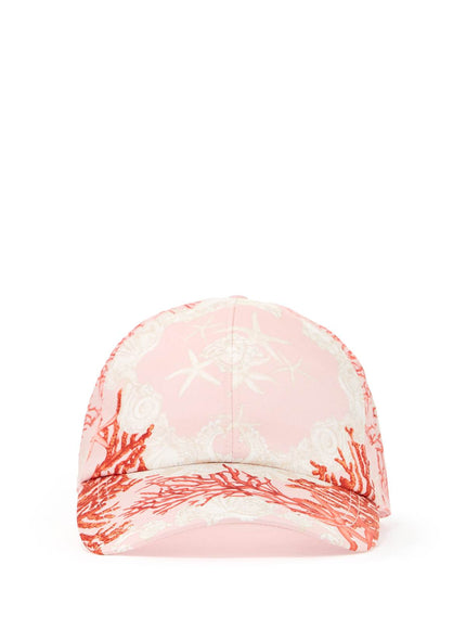 Versace baroque sea baseball cap