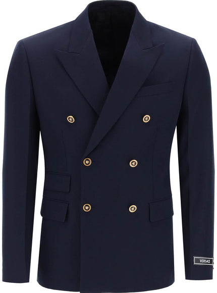 Versace tailored jacket with medusa buttons