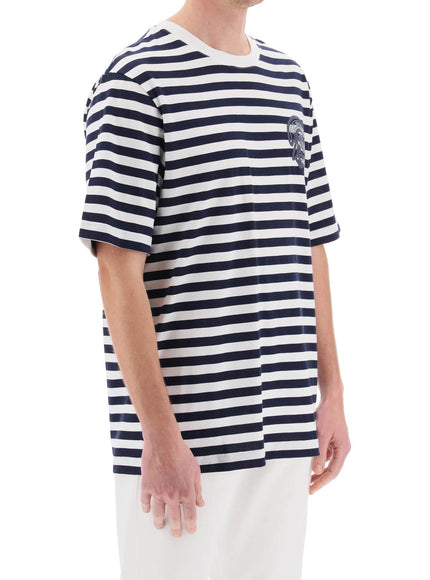 Versace nautical stripe t-shirt