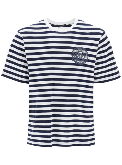 Versace nautical stripe t-shirt