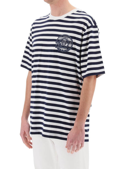 Versace nautical stripe t-shirt