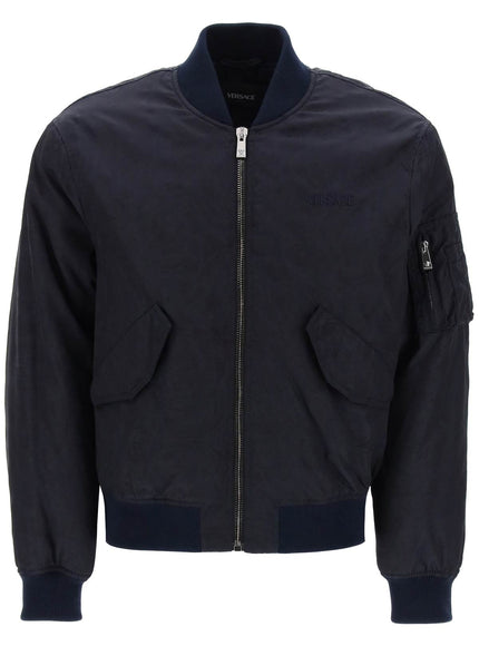 Versace barocco bomber jacket