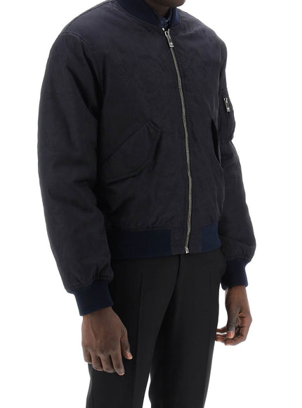 Versace barocco bomber jacket