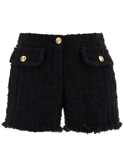 Versace "heritage tweed mini shorts