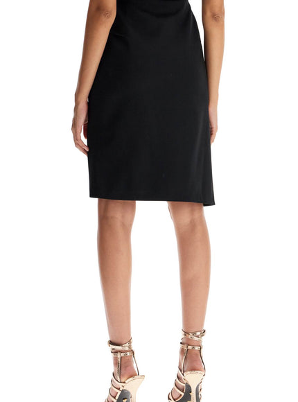 Versace asymmetric midi skirt