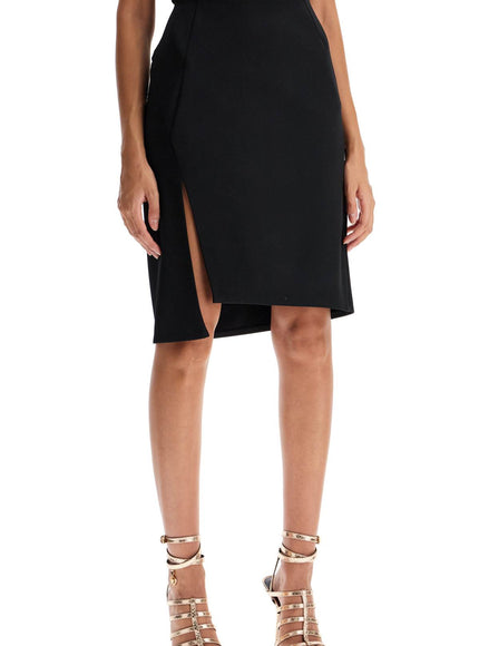 Versace asymmetric midi skirt