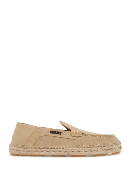 Versace suede moccasin-style es