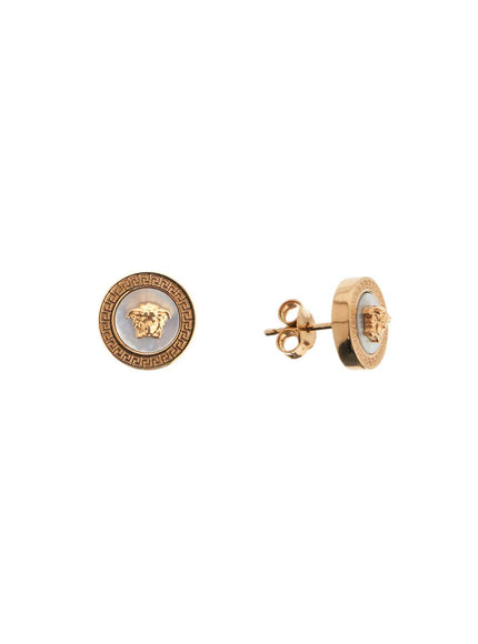 Versace ic button earrings by orecch