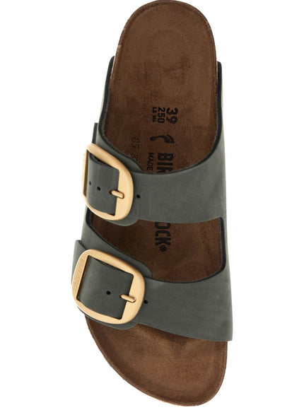 Birkenstock big buckle arizona slides