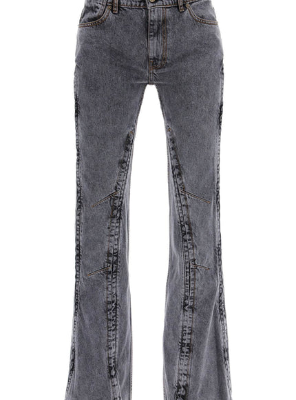 Y Project hook-and-eye flared jeans