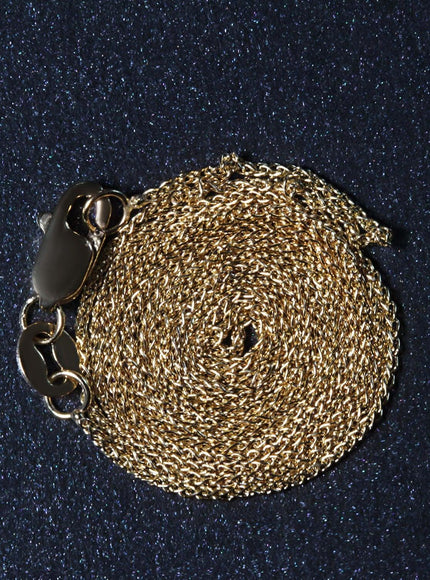 10k Yellow Gold Wheat Chain 0.6mm - Ellie Belle