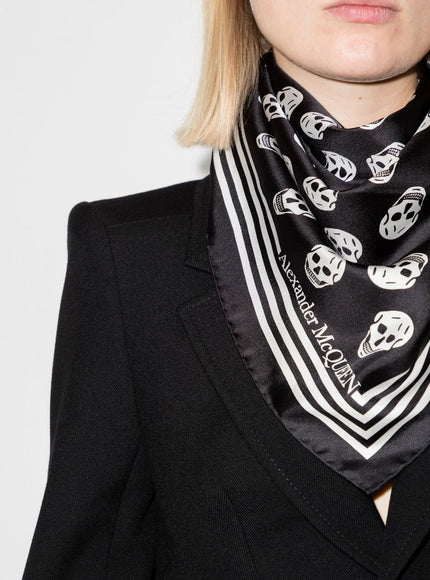 Alexander McQueen Scarfs Black