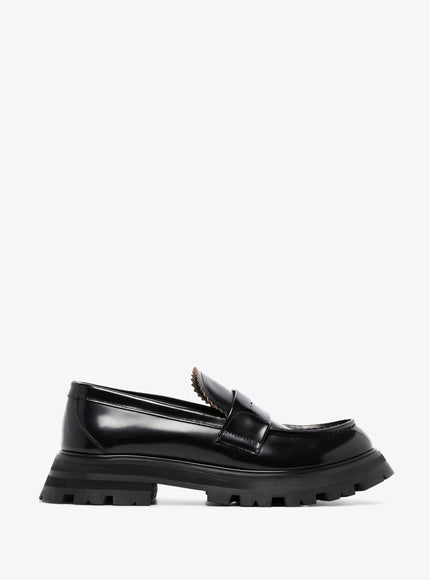 Alexander McQueen Women's Wander Platform Penny Loafers