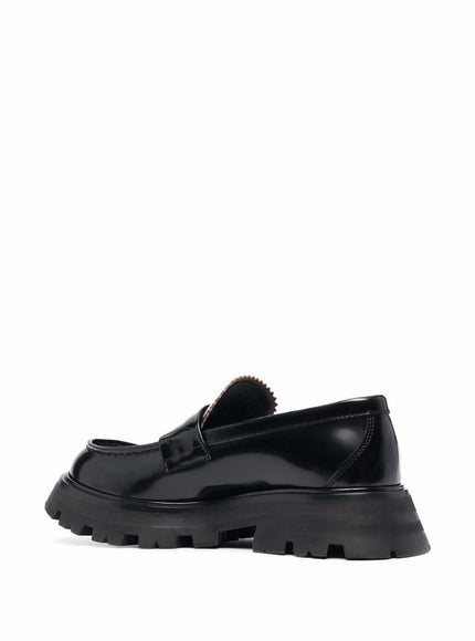 Alexander McQueen Women's Wander Platform Penny Loafers