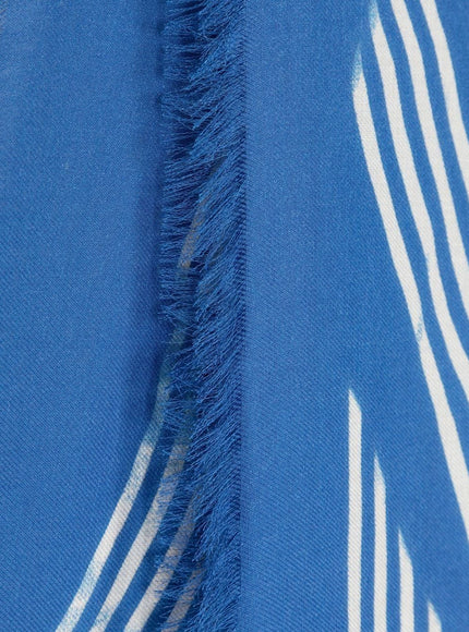 Alexander McQueen Scarfs Blue