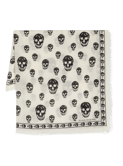 Alexander McQueen Scarfs White