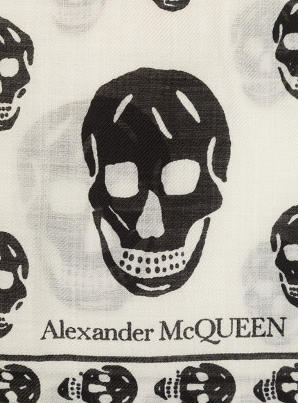 Alexander McQueen Scarfs White