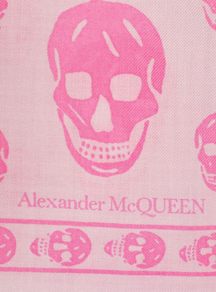 Alexander McQueen Scarfs Pink