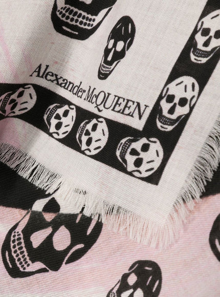 Alexander McQueen Scarfs Black